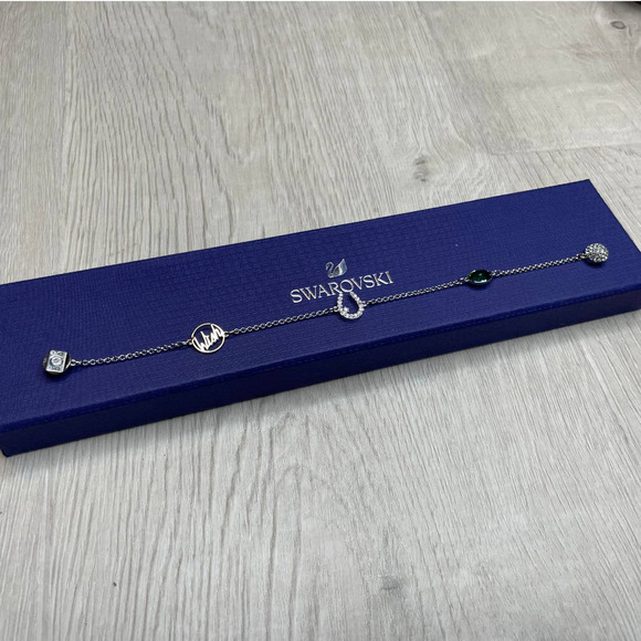 Swarovski Wish Stand  Lucky Horseshoe Motif Bracelet Large - Picture 3 of 8